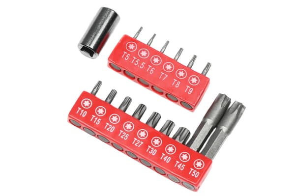 Bitssæt torx 16 dele