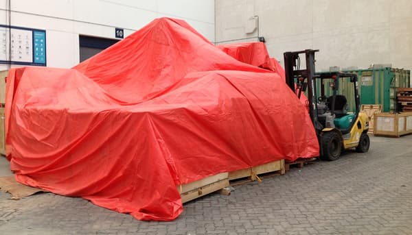 Presenning 2 x 3 m orange