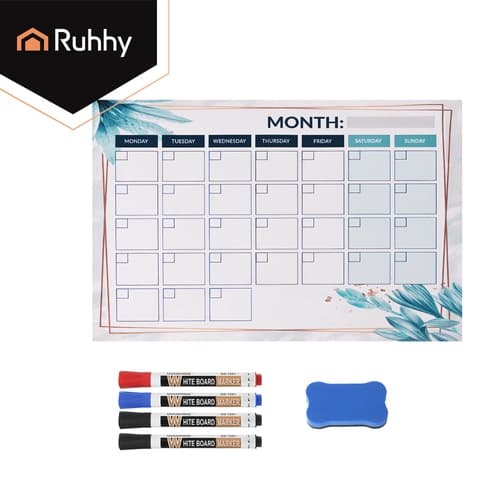 Magnetisk Kalender til Køleskab - 40x30 cm