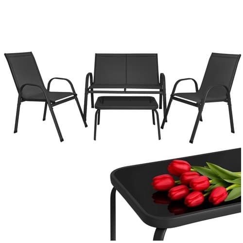 Balkonmøbler til balkon og terrasse - Sofa, bord og stole - Havemøbler