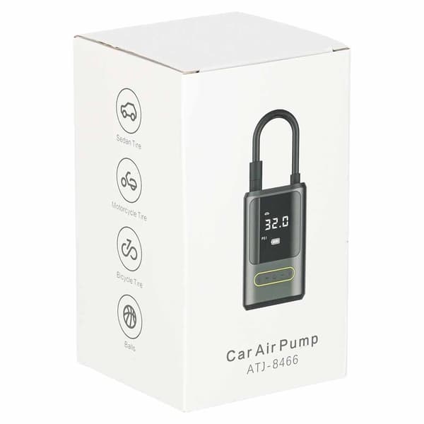 Elektrisk cykelpump bil powerbank USB