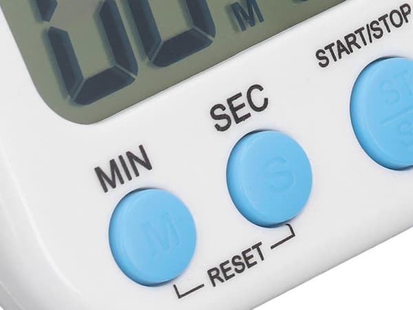 Digital köksklocka - Elektronisk timer med magnetfäste