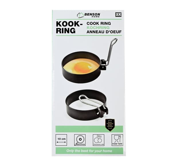 Stekringset 2 st Ø10 cm