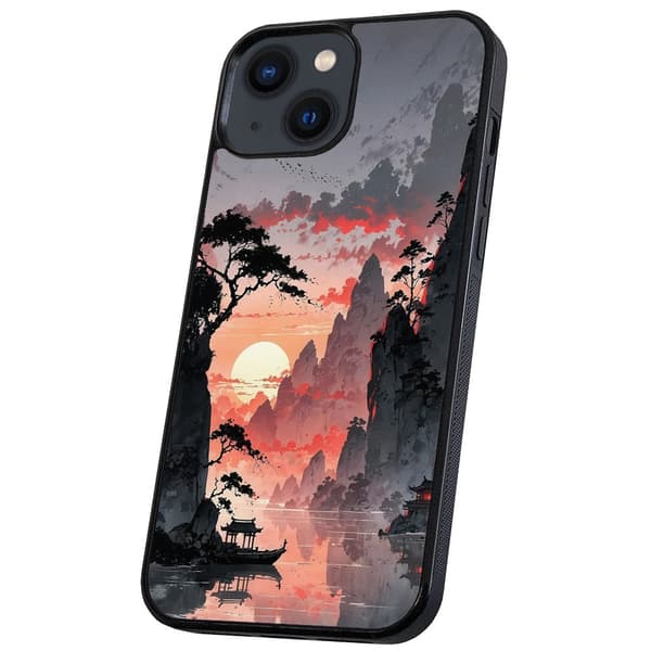 iPhone 13 Mini - Deksel/Mobildeksel Sunset