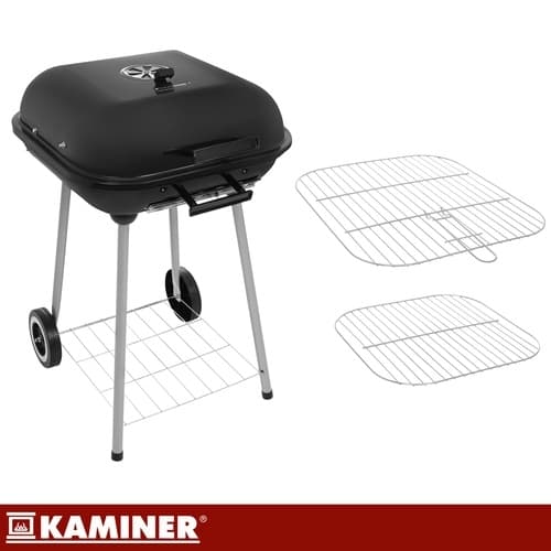 Grill / Kulgrill med tilbehør - 53x77x46cm