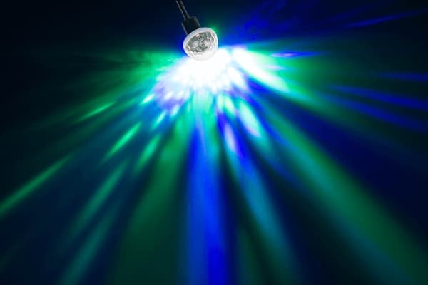 RGB LED Diskolys via USB - Lydreaktivt