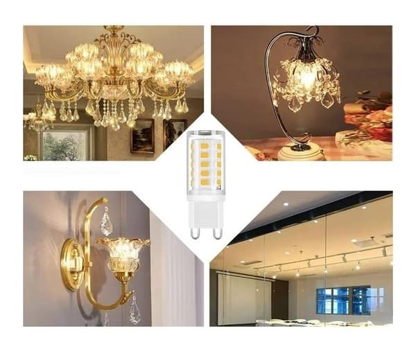 G9 LED-lampor 5W - Varmvitt - 20-Pack