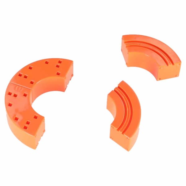 Magneettiset junarakennuslelut lapsille - 65 osaa