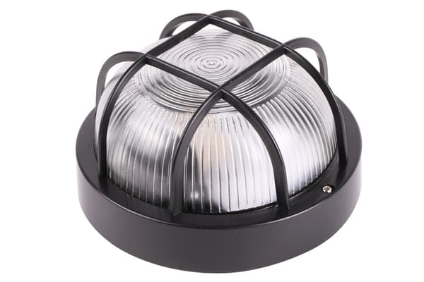 Lampa Bulleye pyöreä musta
