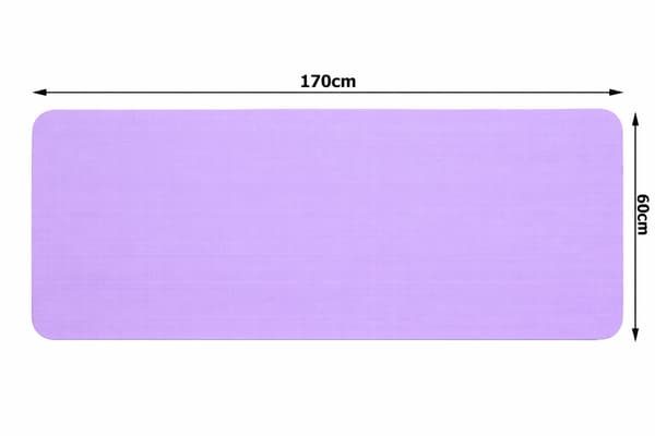 Yogamatte 170 cm tykk