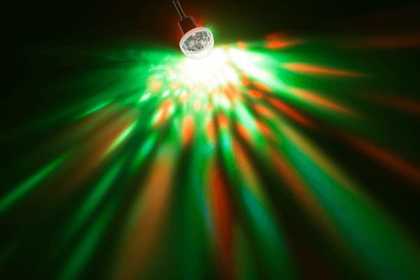 RGB LED Diskolys via USB - Lydreaktivt