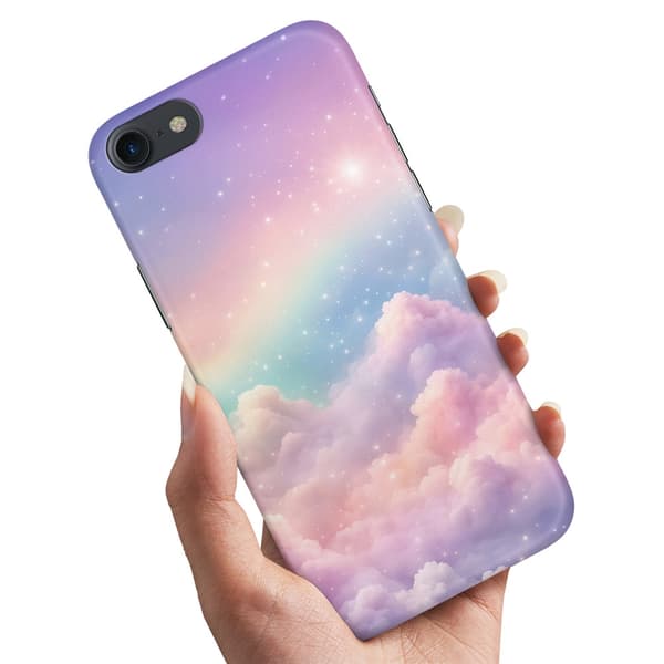 Deksel / Mobildeksel til iPhone 7 / 8 / SE - Rainbow Clouds