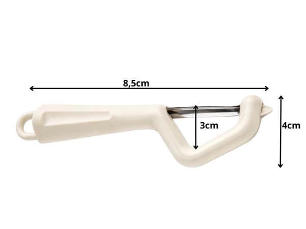 Grøntsagsskræller dobbeltblad ergonomisk