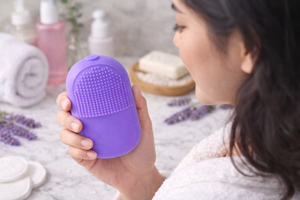 Ansigtsmassager isrulle silikone