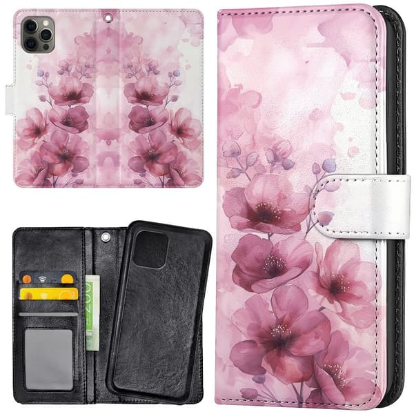 iPhone 11 Pro - Lommebok Deksel Flowers