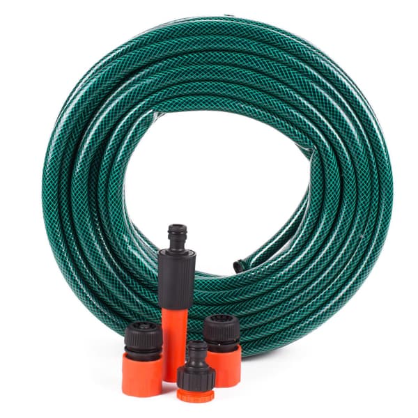Hageslangesett 15 m komplett