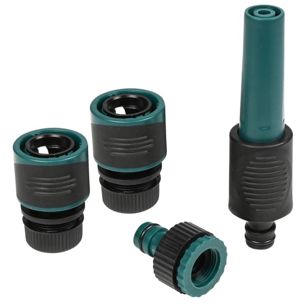 Vandkoblingssæt 1/2\" 4 stk soft grip