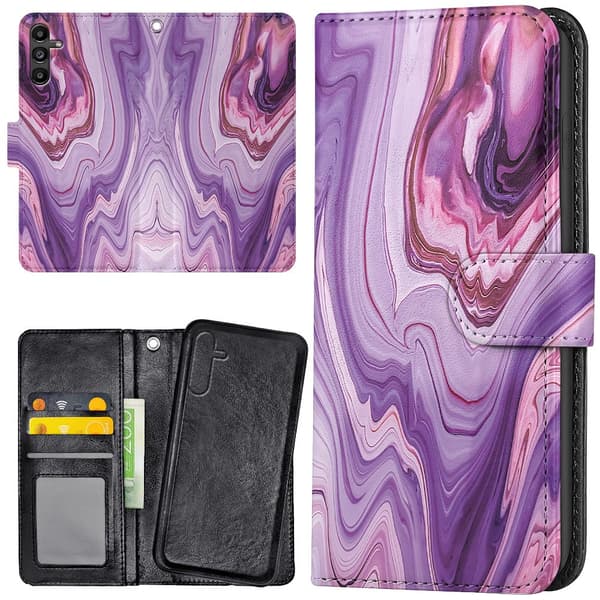 Samsung Galaxy S26 Plus - Lommebok Deksel Marmor