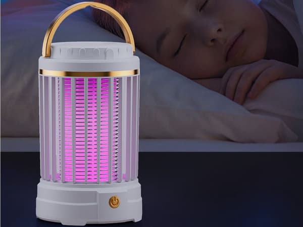 Hyönteislamppu UV - Ladattava hyttysansa 2 tilaa