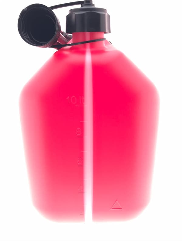 Benzindunk 10 liter med niveauindikator