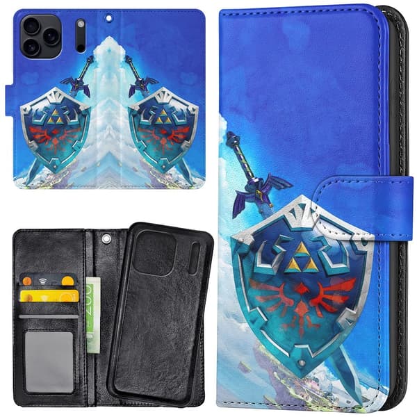 iPhone 17 Pro Max - Lommebok Deksel Zelda