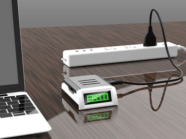 Batterioplader AA/AAA - Automatisk hurtigoplader