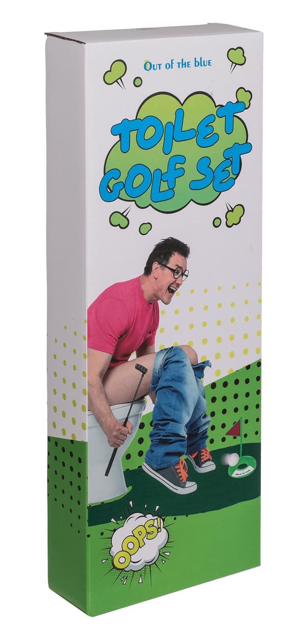 Toiletgolf - Golf til Badeværelse – Minigolf