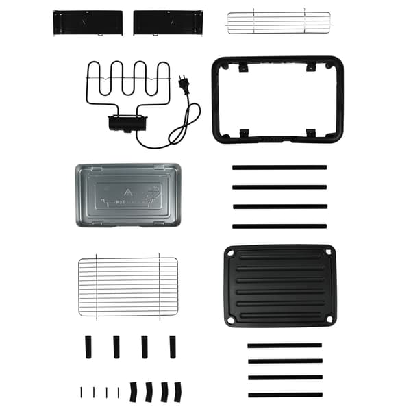 Elektrisk grill 2-i-1