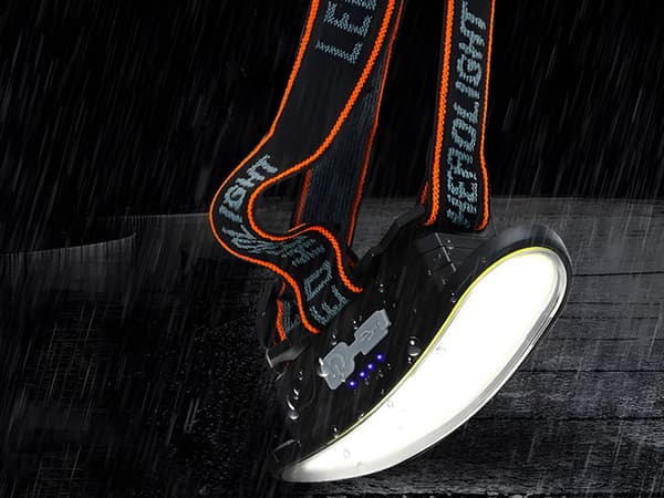 Otsalamppu USB-C - Ladattava COB-lamppu, 4 tilaa