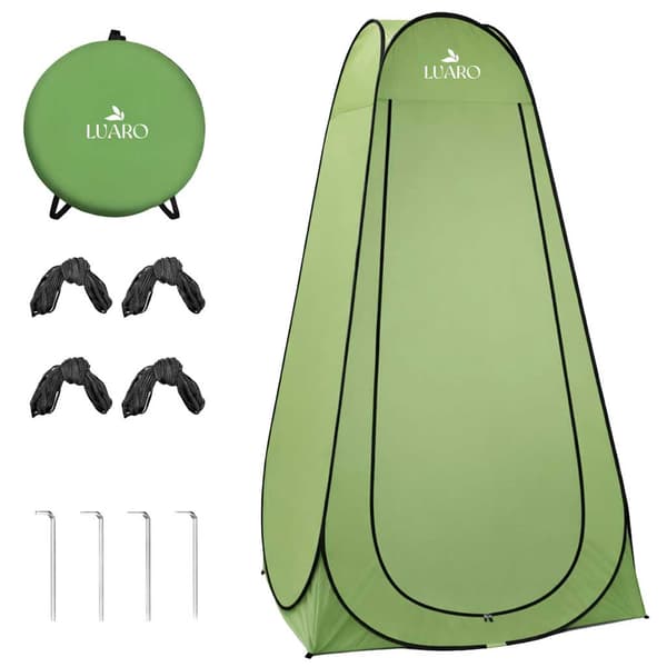 Popup-telt Garderobe - Stående - Camping