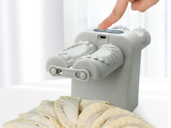 Dobbelt dumplingmaskine - Automatisk 2-i-1
