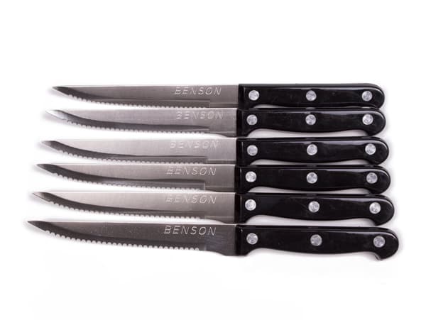 Steakknive 6-pak