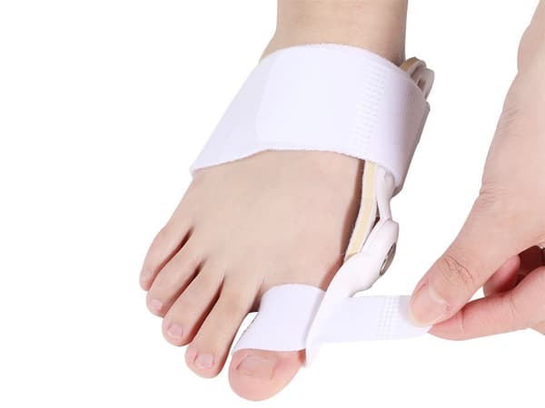 Tåstöd Hallux Valgus - 2-pack ortos med expander
