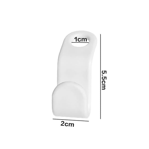 100-Kpl - Vaateripustin / Koukku ripustimeen - Säästä tilaa - 100-pack