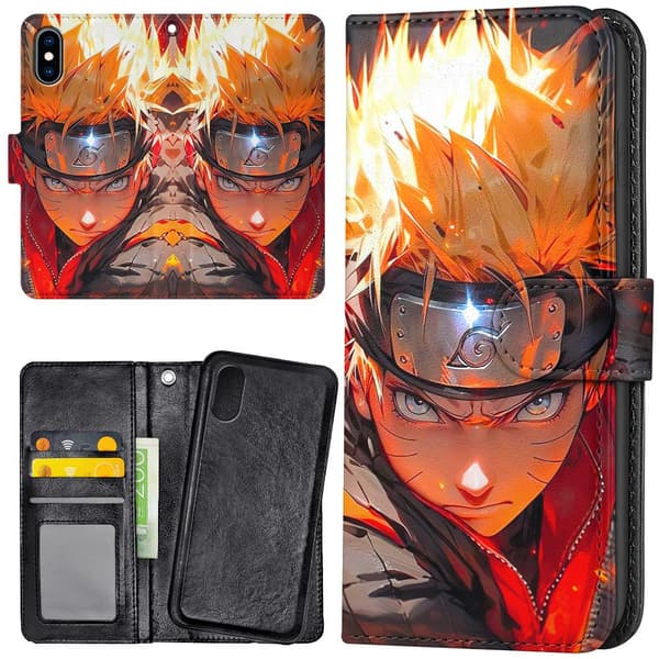 iPhone X/XS - Lommebok Deksel Naruto