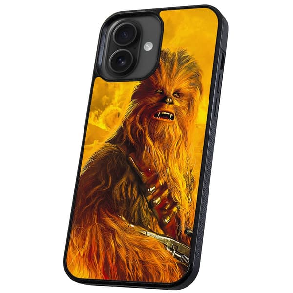 iPhone 16 Plus - Deksel/Mobildeksel Chewbacca Star Wars