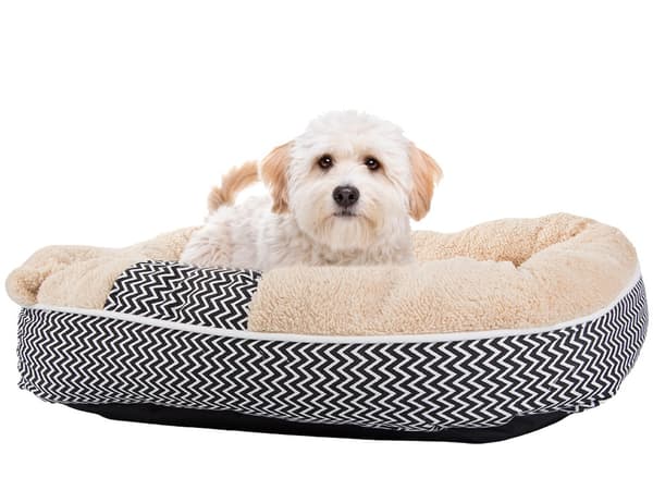 Plys hundehvalp seng blød pude sofa sengetøj fluffy - MultiColor