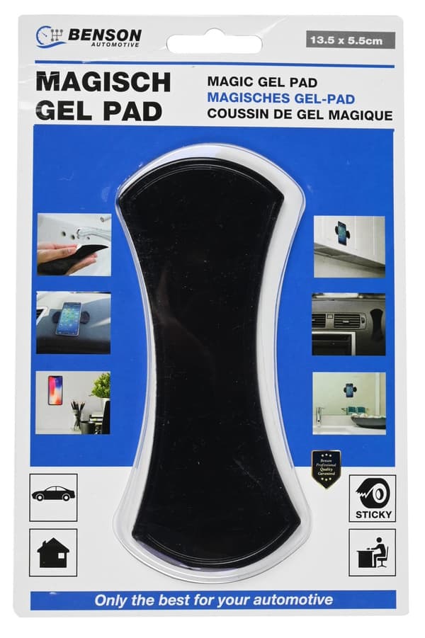 Gelpad multifunktion svart mix