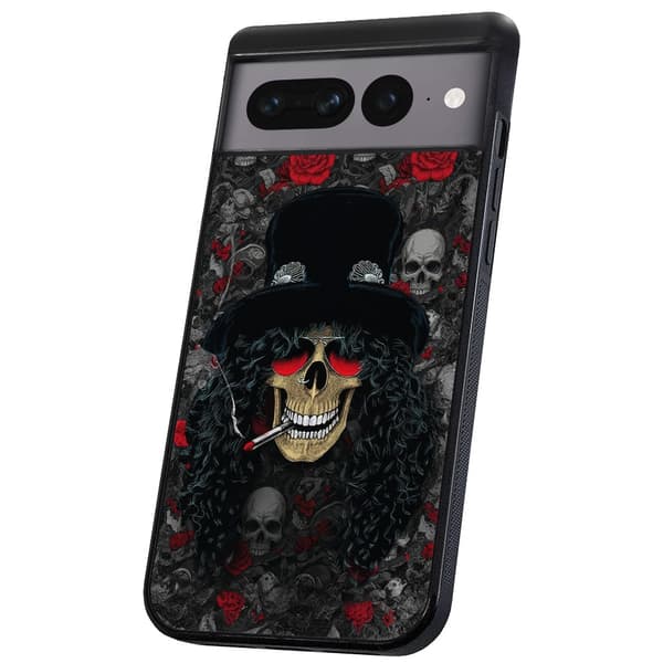 Google Pixel 8A - Cover/Mobilcover Slash Skull