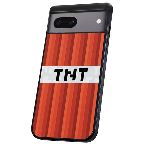 Google Pixel 7 - Deksel/Mobildeksel Minecraft TNT