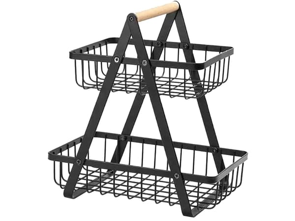 Køkkenhylde LOFT - Organizer med kurv