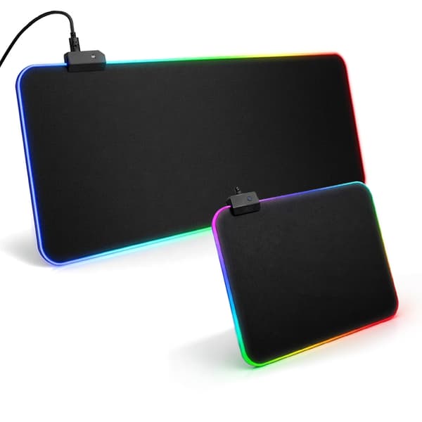 Gaming Musematte med LED-lys - RGB - 80x30 cm