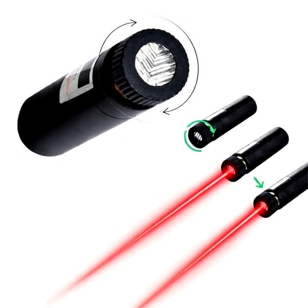 Laserohjain ristillä & magneetilla - USB