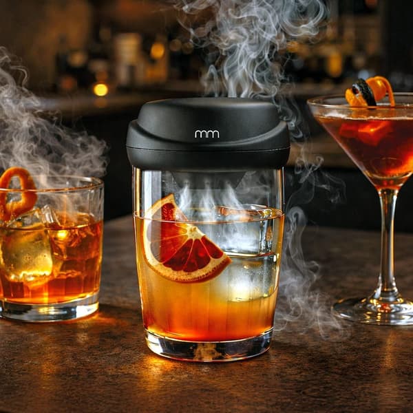 Cocktailryger med træspån – USB-opladning