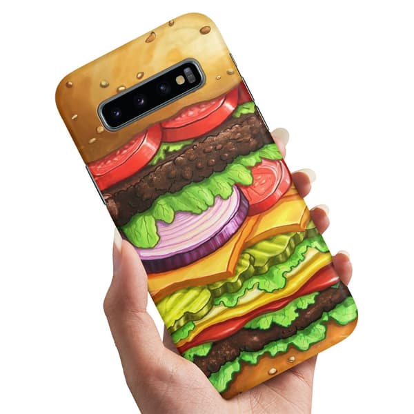 Deksel / Mobildeksel til Samsung Galaxy S10e - Hamburger