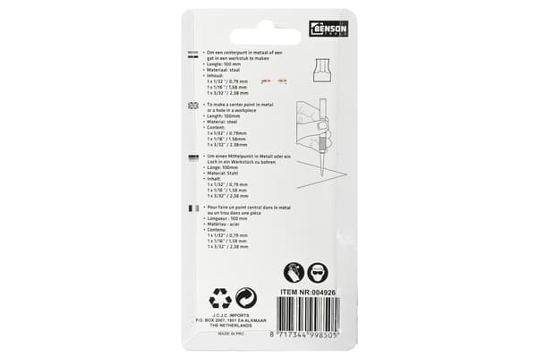 Körnare 100 mm 3-pack