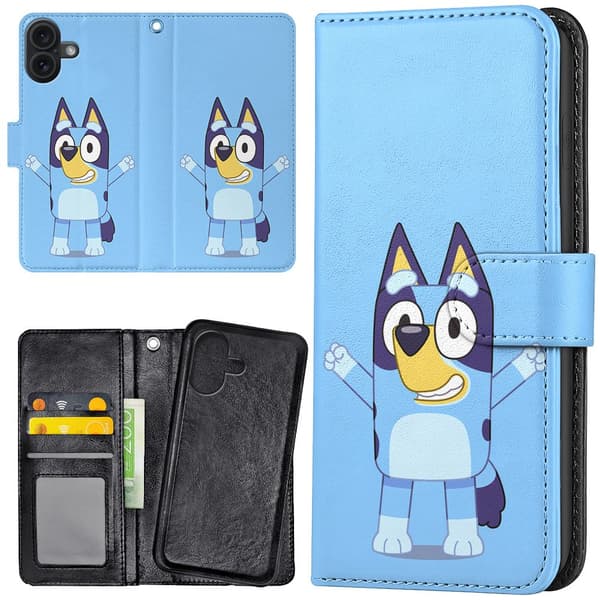 iPhone 17 - Lommebok Deksel Bluey