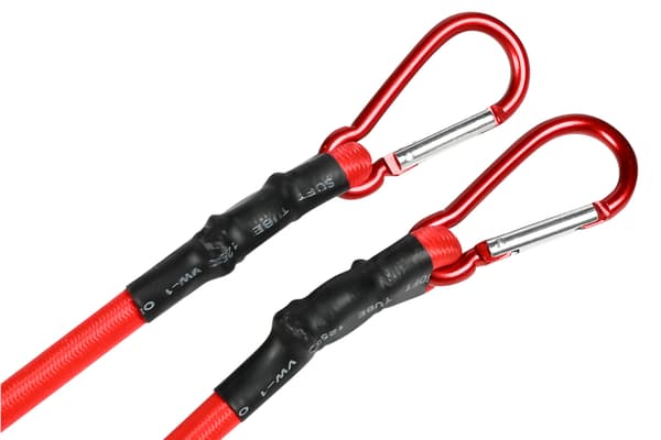 Elastik rund 120 cm med karabinhage