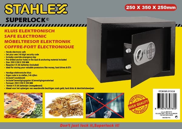 Verdiskap elektronisk 250 x 350 x 250 mm