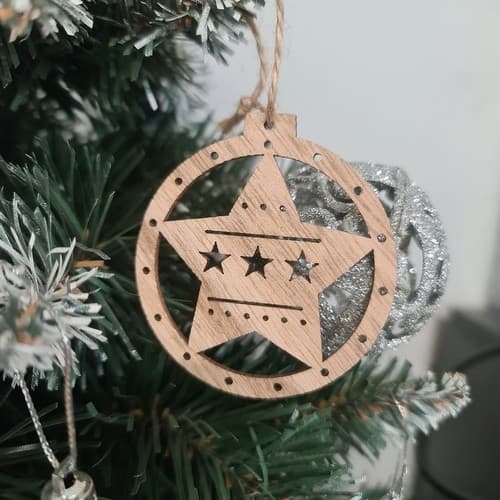 Juletræspynt Figurer - 10 stk